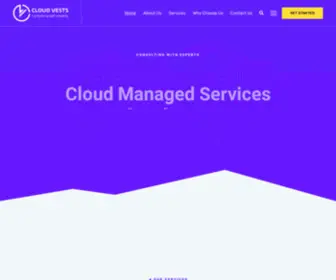 Cloudvests.com(Home) Screenshot