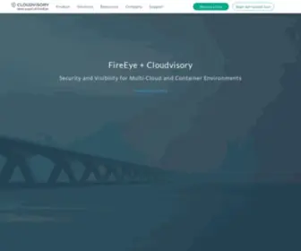 Cloudvisory.com(Software Defined Application Isolation and Management) Screenshot