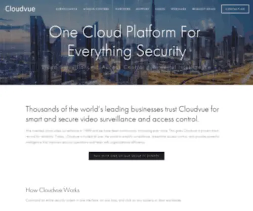 Cloudvue.io(Cloudvue Video Surveillance and Access Control) Screenshot