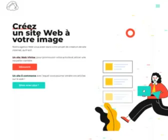 Cloudwebdesign.fr(Agence de communication digitale Cloud Web Design à Montauban) Screenshot