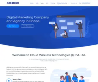 Cloudwireless.in(Bulk SMS Service Provider In India. FastSMS) Screenshot