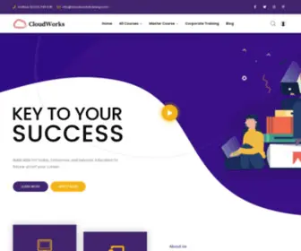 Cloudworkstraining.com(With Live Online Classes) Screenshot