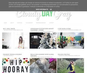 Cloudydaygray.com(Cloudy Day Gray) Screenshot