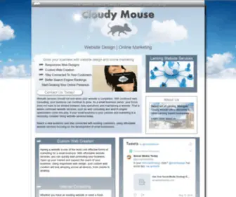 Cloudymouse.com(Website Services) Screenshot