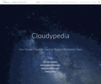 Cloudypedia.com(Google Cloud Services) Screenshot