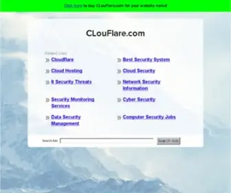 Clouflare.com(The Leading C Lou Flare Site on the Net) Screenshot