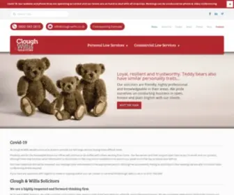 Clough-Willis.co.uk(Clough & Willis Solicitors) Screenshot