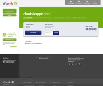 Cloutshoppe.com(cloutshoppe) Screenshot