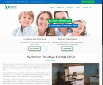 Clovedentaldubai.com(Best Dentist) Screenshot