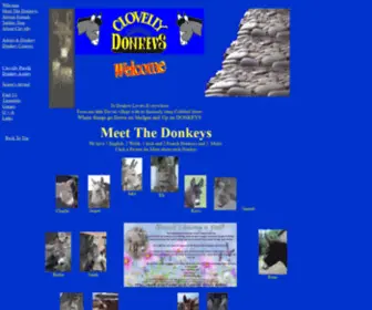 Clovellydonkeys.co.uk(CLOVELLY DONKEYS of North Devon) Screenshot