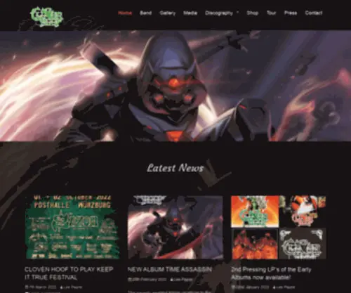 Clovenhoof.net(NWOBHM Legends) Screenshot