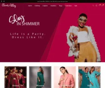 Cloveralley.com(Women&#039;s clothing accessories) Screenshot