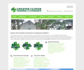 Cloverchamber.org(Clover Chamber) Screenshot