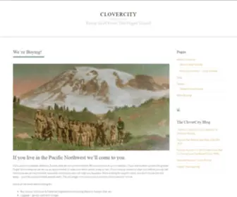 Clovercity.com(CloverCity Vintage Merchandise) Screenshot