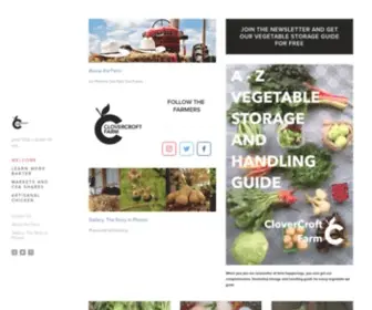 Clovercroft.ca(Farm to fork) Screenshot