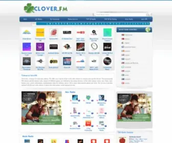 Clover.fm(Online Radio) Screenshot