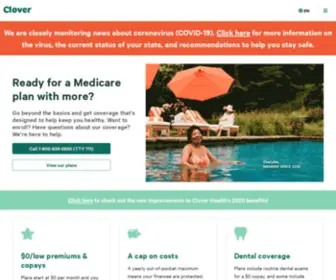 Cloverhealth.com(Clover Health) Screenshot