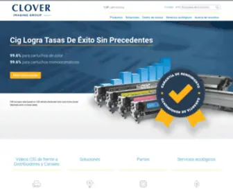 Cloverimaging.mx(América Latina) Screenshot