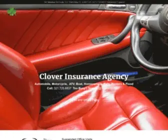 Cloverinsuranceagency.com(Clover Insurance Agency) Screenshot