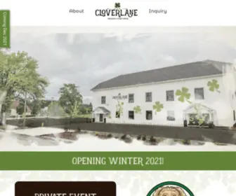 Cloverlaneevents.com(Mercantile & Event Center) Screenshot