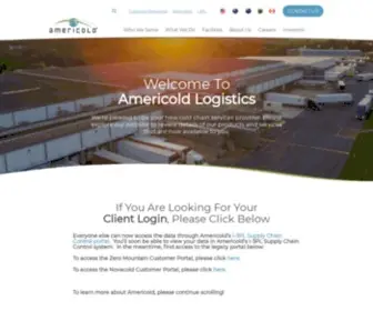 Cloverleaf.com(Americold) Screenshot