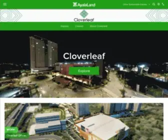 Cloverleaf.ph(Ayala Land’s First Pocket Urban Development in Balintawak) Screenshot