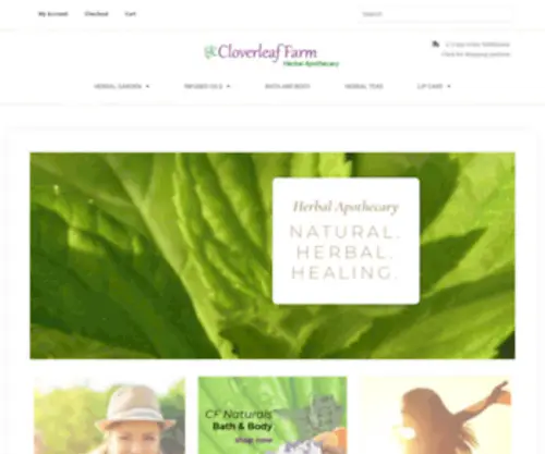 Cloverleaffarm.com(Cloverleaf Farm) Screenshot