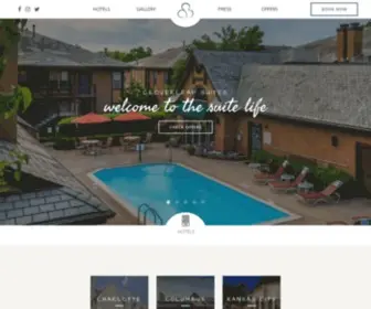 Cloverleafsuites.com(Cloverleaf Suites Hotels) Screenshot