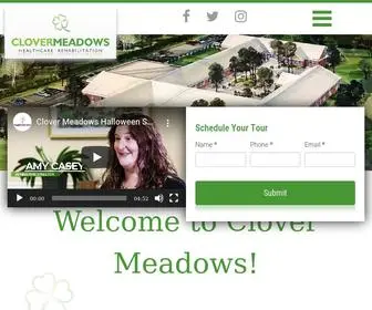 Clovermeadowsrehab.com(Clover Meadows Rehab) Screenshot