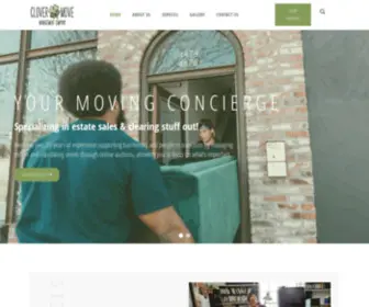 Clovermove.com(Moving Company in Dallas) Screenshot