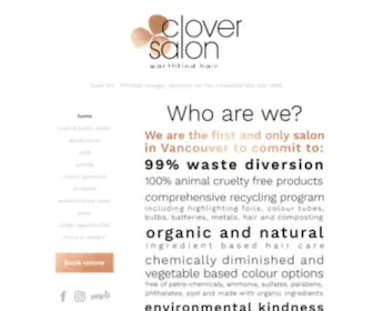 Cloversalon.com(Cloversalon) Screenshot