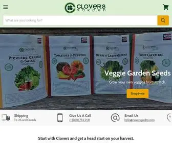 Cloversgarden.com(Clovers Garden) Screenshot