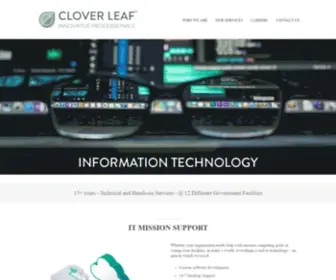 Cloversolutions.us(Consulting services for Risk Reduction) Screenshot