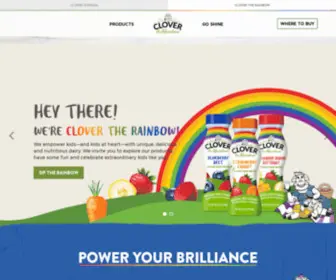 Clovertherainbow.com(Clover The Rainbow) Screenshot
