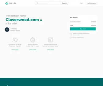 Cloverwood.com(Custom Made Wooden Boxes and Cases) Screenshot