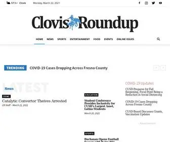 Clovisroundup.com(Clovis Roundup) Screenshot