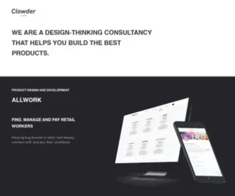 Clowder.nyc(Clowder Labs Portfolio Site) Screenshot