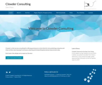 Clowderconsulting.com(Clowder Consulting) Screenshot