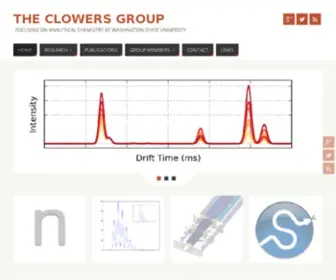 Clowersresearch.com(Focusing on Analytical Chemistry at Washington State University) Screenshot