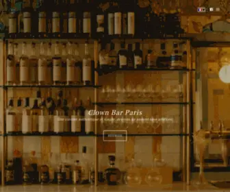 Clown-Bar-Paris.fr(Une cuisine authentique et simple) Screenshot