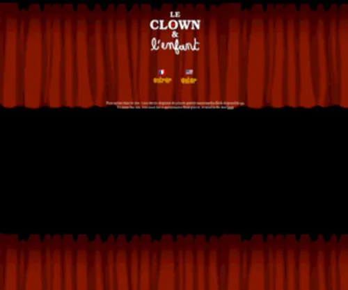 Clown-Enfant.com(Le clown & l'enfant) Screenshot