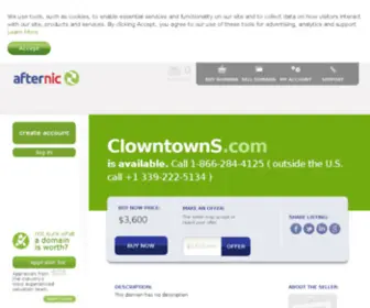 Clowntowns.com(Clowntowns) Screenshot