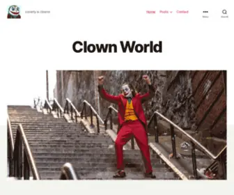 ClownWorld.blog(Society is clowns) Screenshot