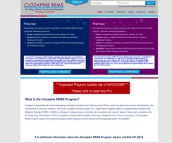 Clozapinerems.com(Clozapinerems) Screenshot