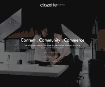 Clozetteworks.co(Clozette Works) Screenshot