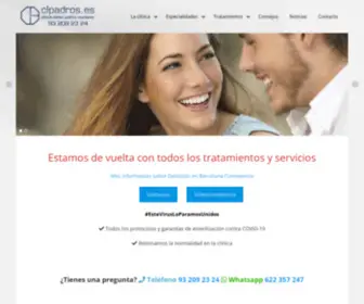 Clpadros.es(Dentista en Barcelona) Screenshot