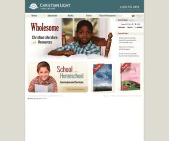 CLP.org(Christian Light Publications) Screenshot