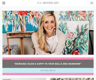 Clrennieart.com(RENNIE ART) Screenshot