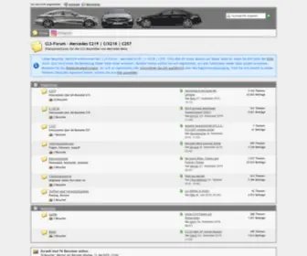 CLS-Forum.de(Mercedes C219 & C218) Screenshot