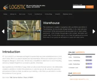 CLS-Logistic.com(Jasa ekspor impor) Screenshot